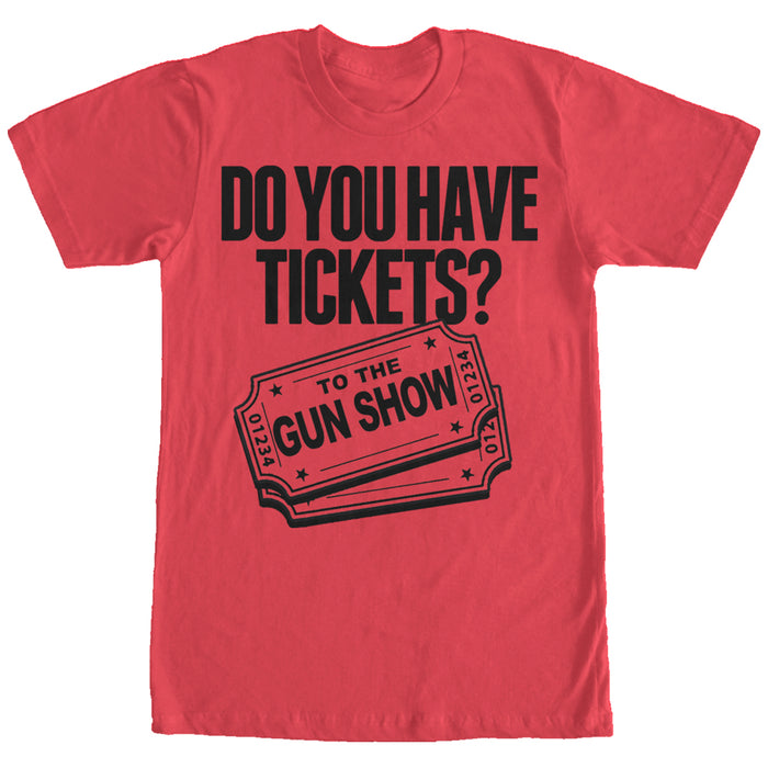 fifth sun Men's CHIN UP Tickets to the Gun Show T-Shirt