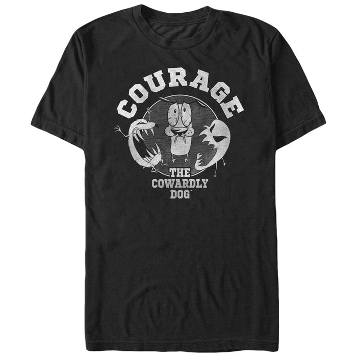 fifth sun Men's Courage the Cowardly Dog Monsters T-Shirt