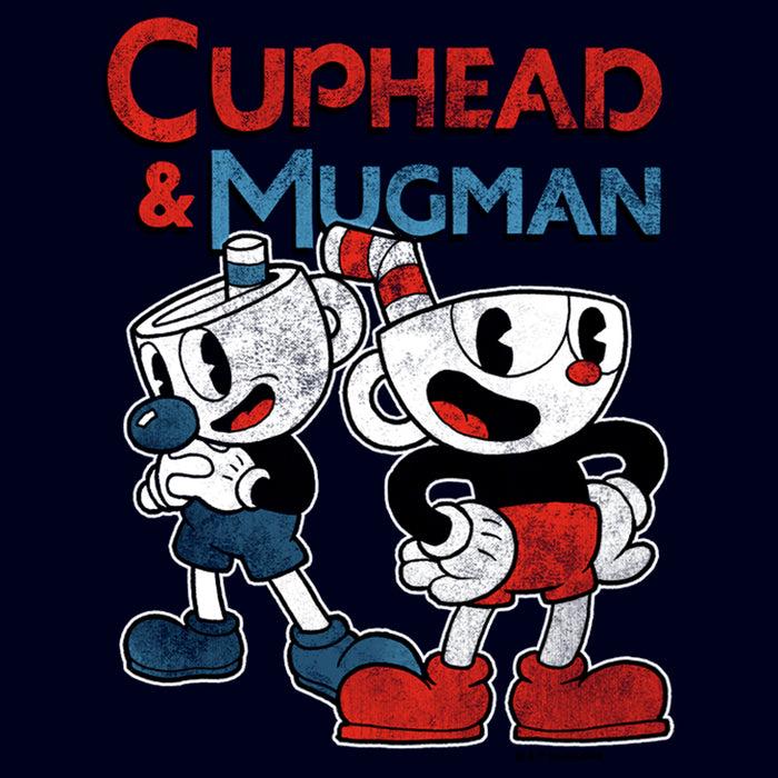 Fifth Sun Men's Cuphead Retro Best Friend Mugman T-Shirt