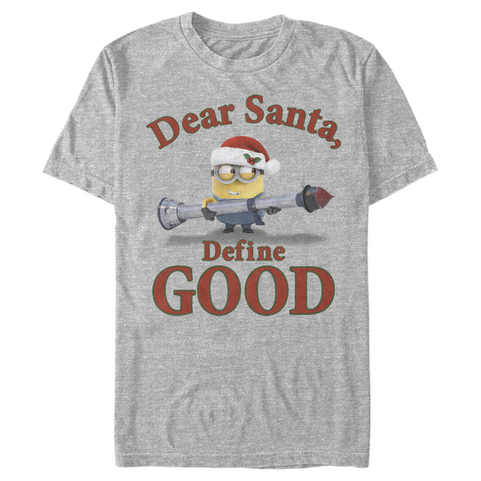 fifth sun Men's Despicable Me Christmas Minions Dear Santa T-Shirt