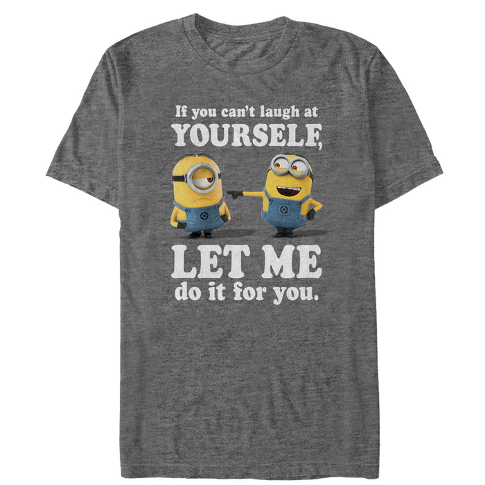 fifth sun Men's Despicable Me Minion Laugh At You T-Shirt
