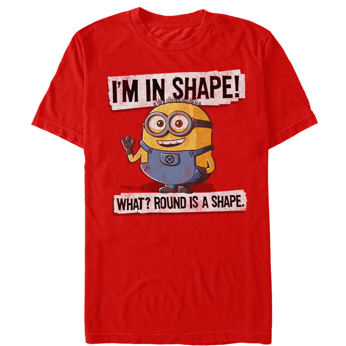 fifth sun Men's Despicable Me Minion Round Shape T-Shirt