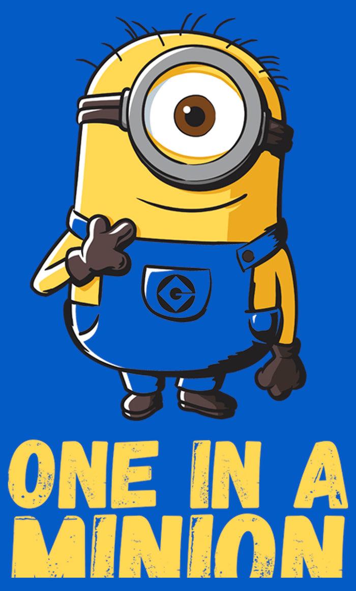 Fifth Sun Men's Despicable Me Minions One In A Minion T-Shirt