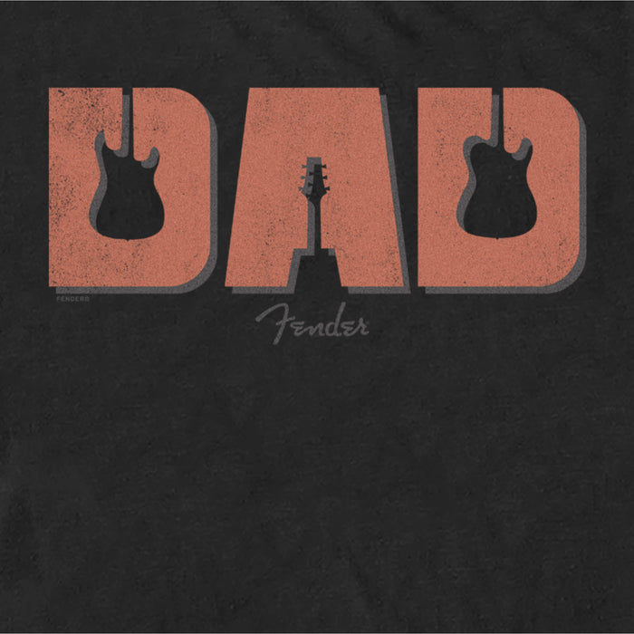 Fifth Sun Men's Fender Father's Day Dad Logo T-Shirt