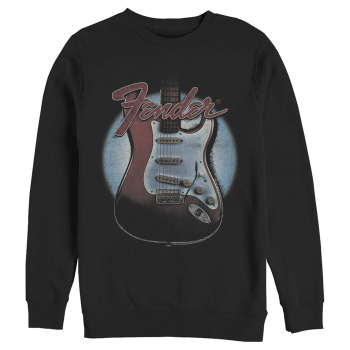 fifth sun Men's Fender Guitar Spotlight Logo Sweatshirt