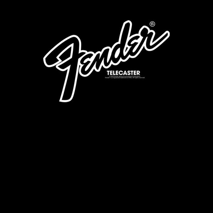 Fifth Sun Men's Fender Telecaster Logo Pull Over Hoodie