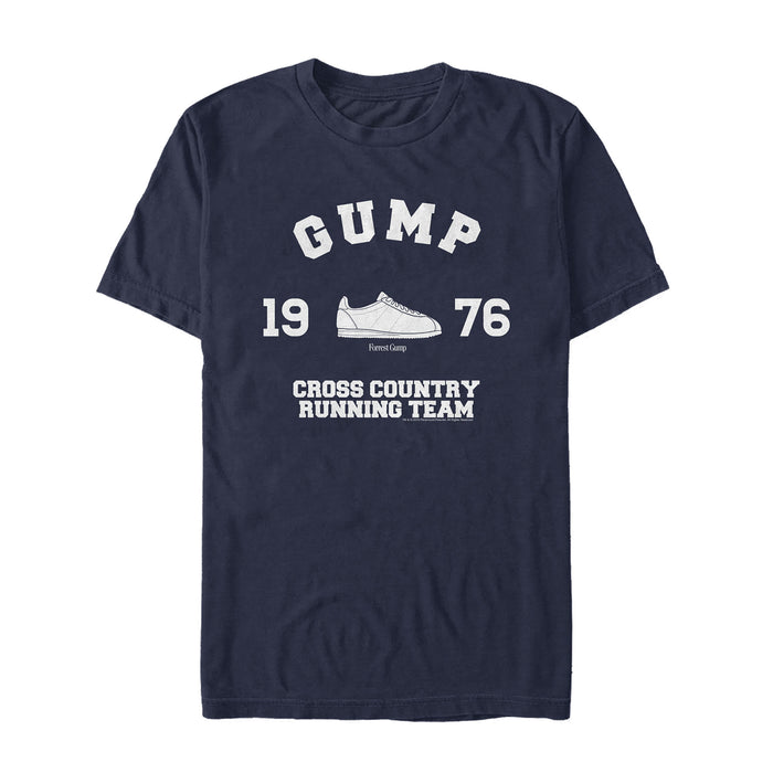 fifth sun Men's Forrest Gump Cross Country Running Team T-Shirt