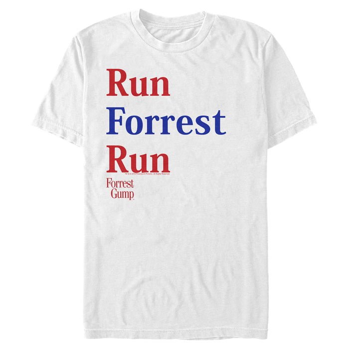 fifth sun Men's Forrest Gump Run Forrest Run T-Shirt