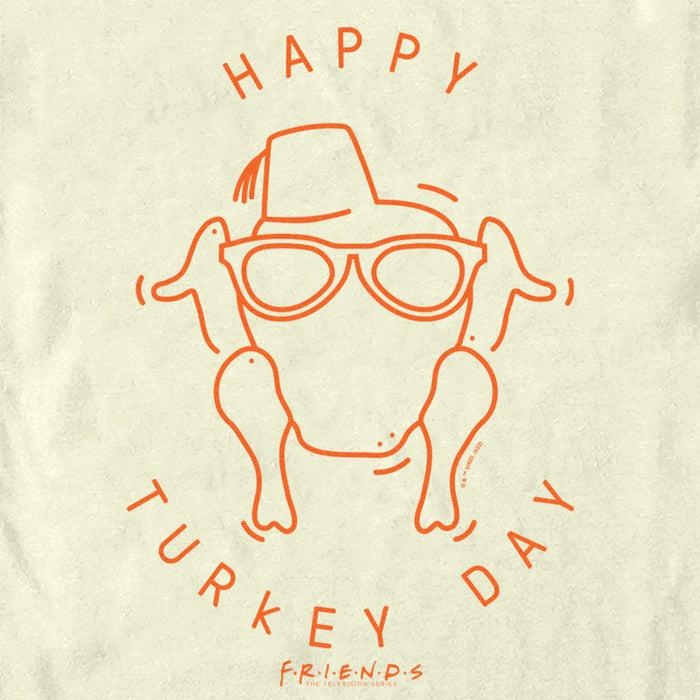 Fifth Sun Men's Friends Happy Turkey Day Icon T-Shirt