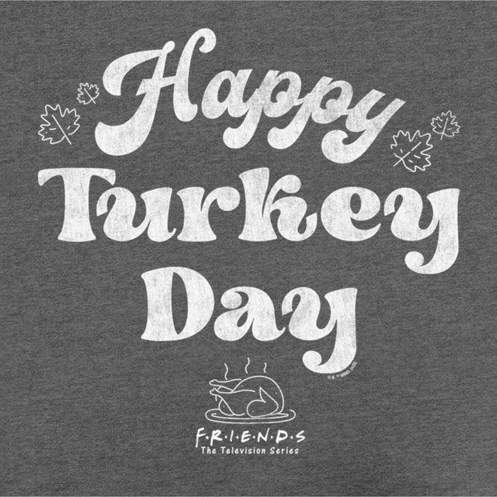 Fifth Sun Men's Friends Happy Turkey Day Sweatshirt
