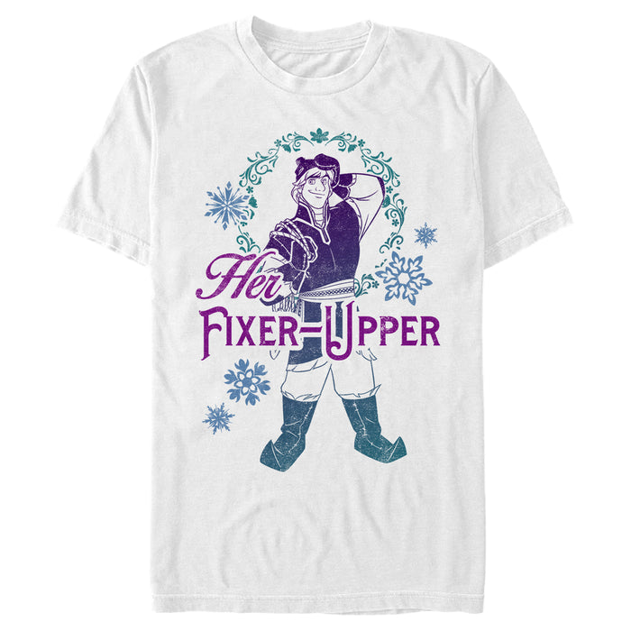 fifth sun Men's Frozen Kristoff Her Fixer-Upper T-Shirt