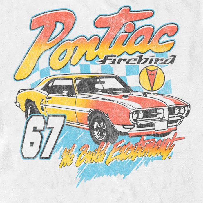 Fifth Sun Men's General Motors 1967 Pontiac Firebird We Build Excitement T-Shirt