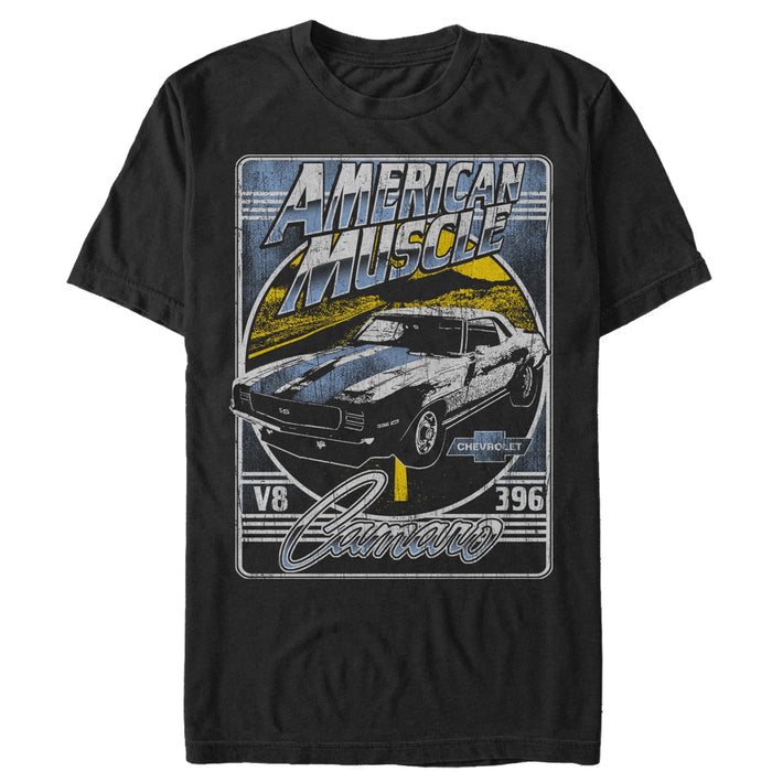 fifth sun Men's General Motors American Muscle Camaro T-Shirt