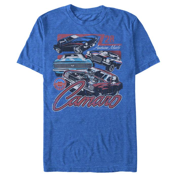 Fifth Sun Men's General Motors Camaro Z28 American Muscle Defined Distressed T-Shirt