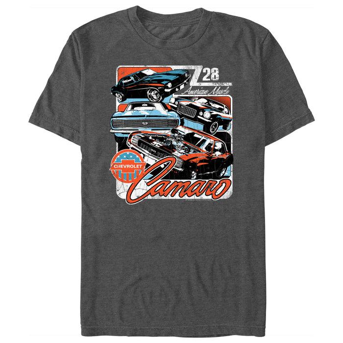 fifth sun Men's General Motors Camaro Z28 American Muscle T-Shirt