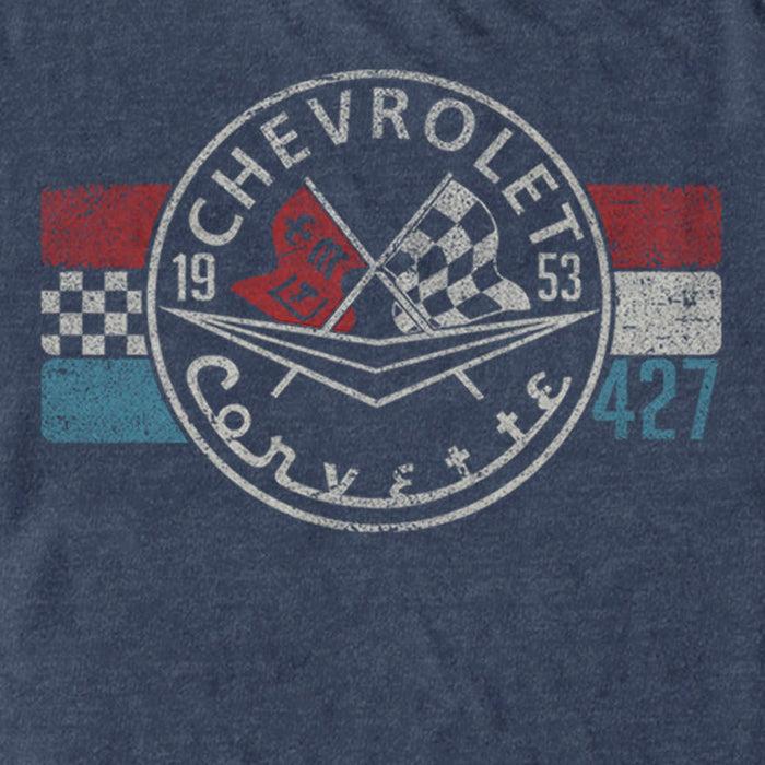 Fifth Sun Men's General Motors Chevrolet 1953 Corvette 427 T-Shirt