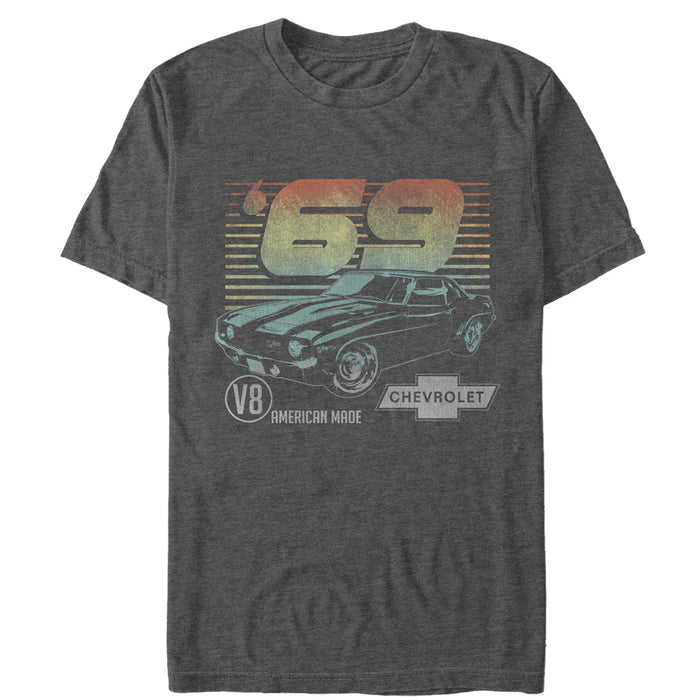 fifth sun Men's General Motors Chevrolet 69 Camaro T-Shirt