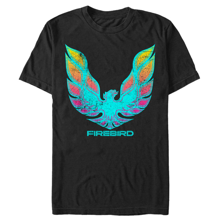 fifth sun Men's General Motors Pontiac Firebird Logo T-Shirt