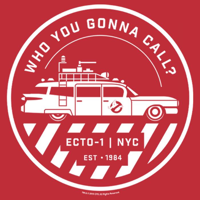 Fifth Sun Men's Ghostbusters Ecto-1 Wagon Logo T-Shirt