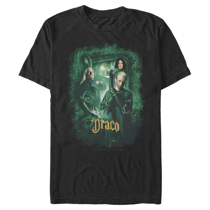 fifth sun Men's Harry Potter Chamber Of Secrets Draco Portrait T-Shirt