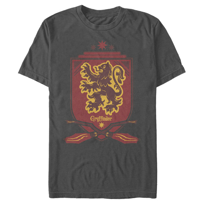 fifth sun Men's Harry Potter Gryffindor House Shield T-Shirt