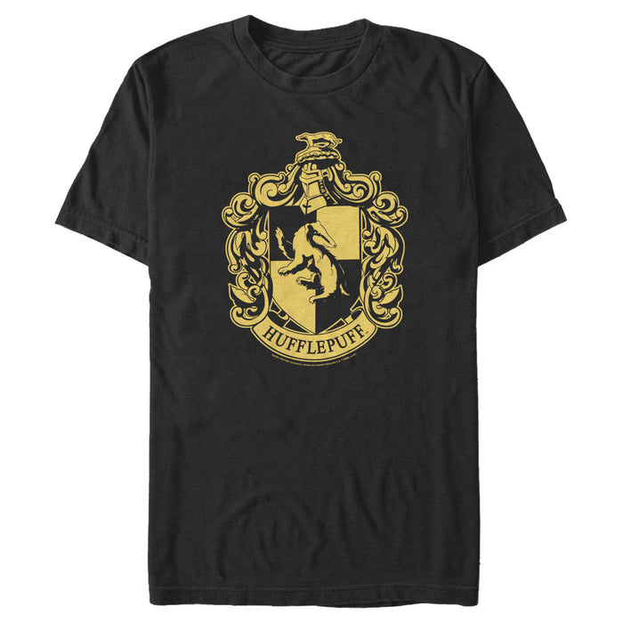 fifth sun Men's Harry Potter Hufflepuff House Crest T-Shirt