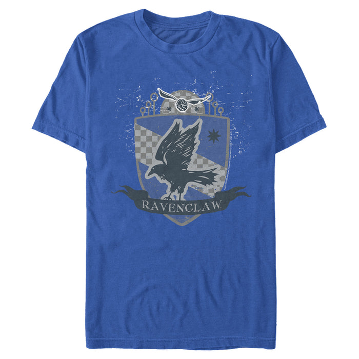 fifth sun Men's Harry Potter Ravenclaw House Shield T-Shirt