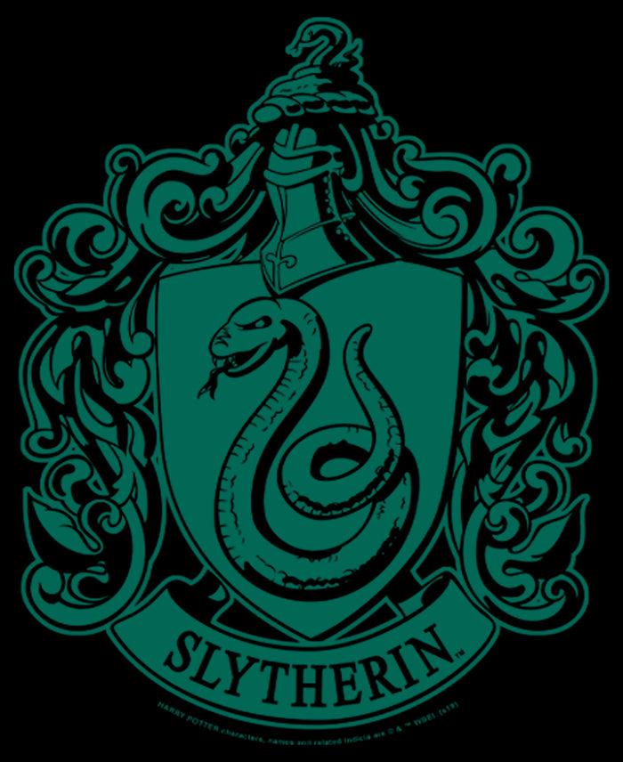 Fifth Sun Men's Harry Potter Slytherin House Crest T-Shirt