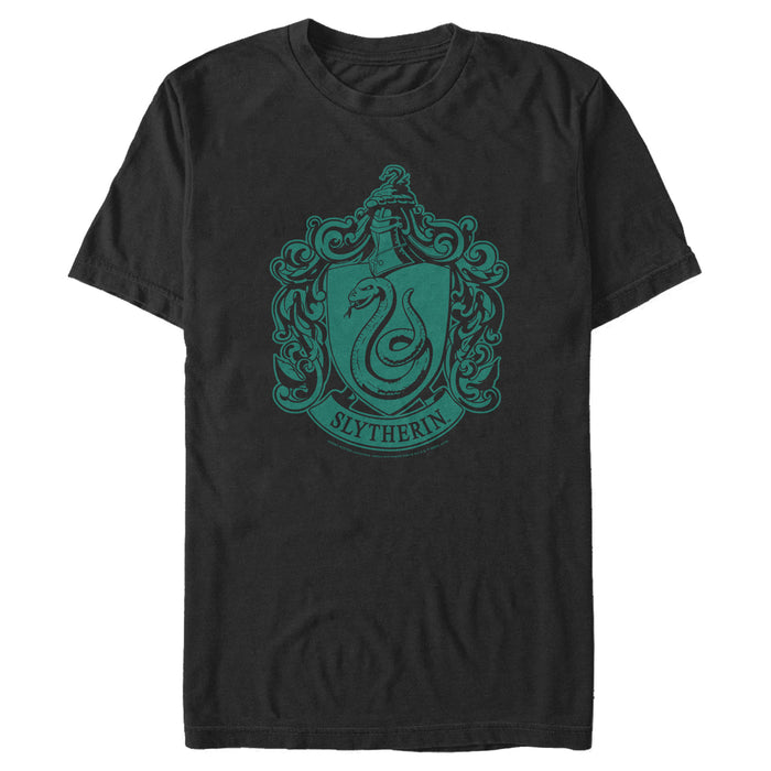 fifth sun Men's Harry Potter Slytherin House Crest T-Shirt