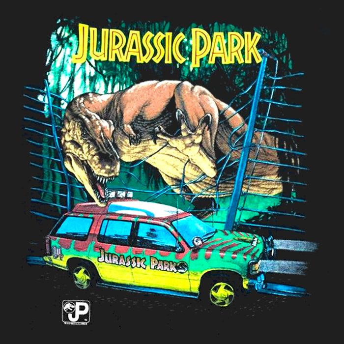 Fifth Sun Men's Jurassic Park Car Chase Scene T-Shirt