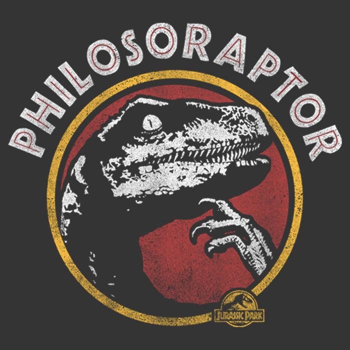 Fifth Sun Men's Jurassic Park Deep Thinker Philosoraptor Dinosaur T-Shirt