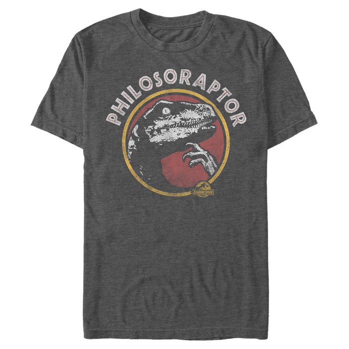 fifth sun Men's Jurassic Park Deep Thinker Philosoraptor Dinosaur T-Shirt