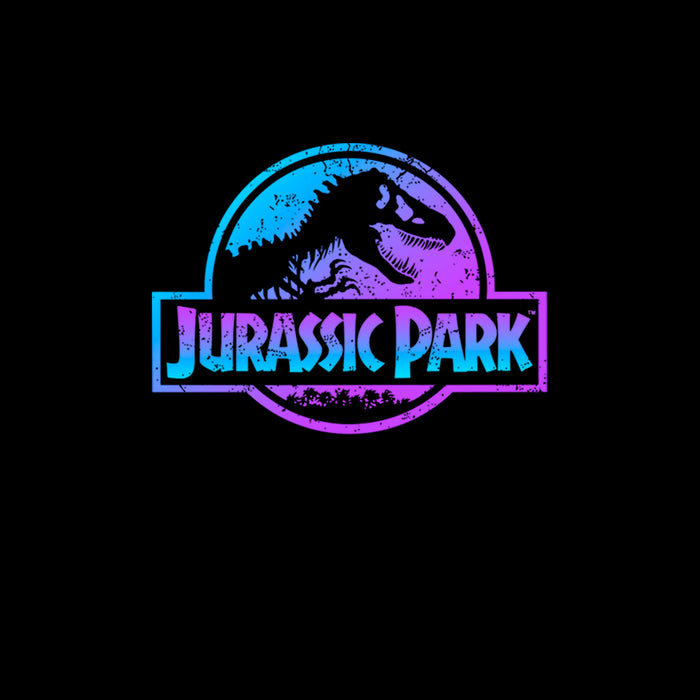 Fifth Sun Men's Jurassic Park Ombre Fade Logo Pull Over Hoodie