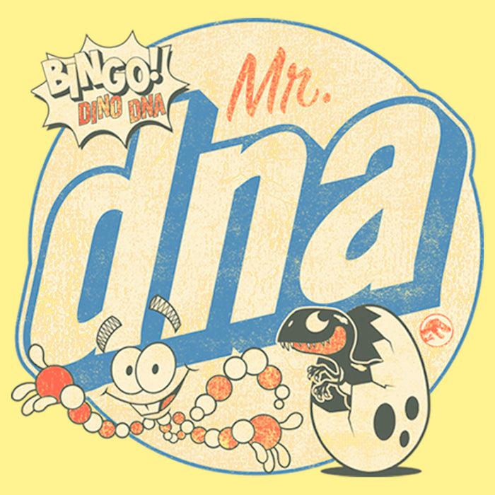 Fifth Sun Men's Jurassic World Mr. DNA Cartoon T-Shirt