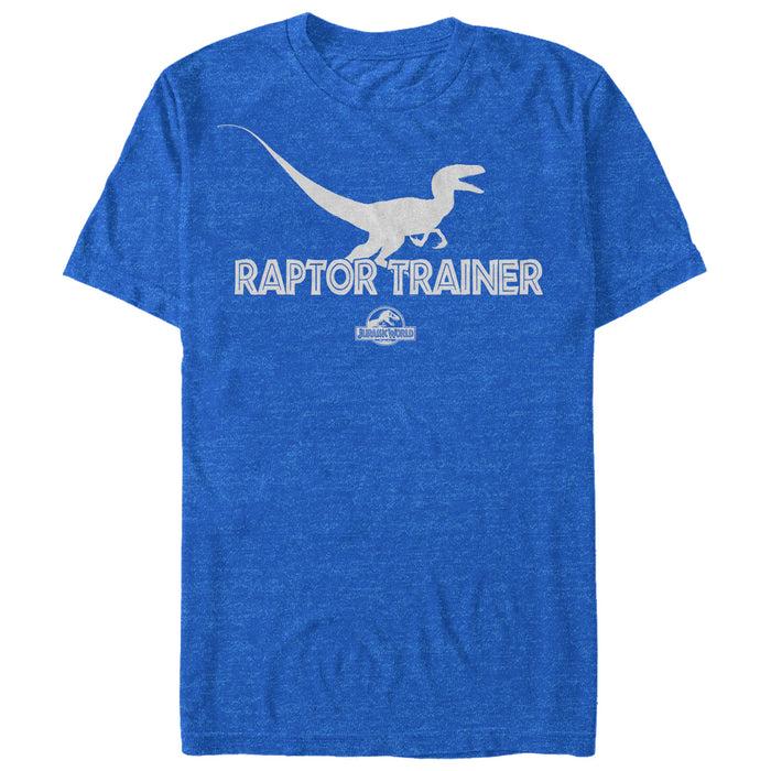 fifth sun Men's Jurassic World Raptor Trainer Silhouette T-Shirt