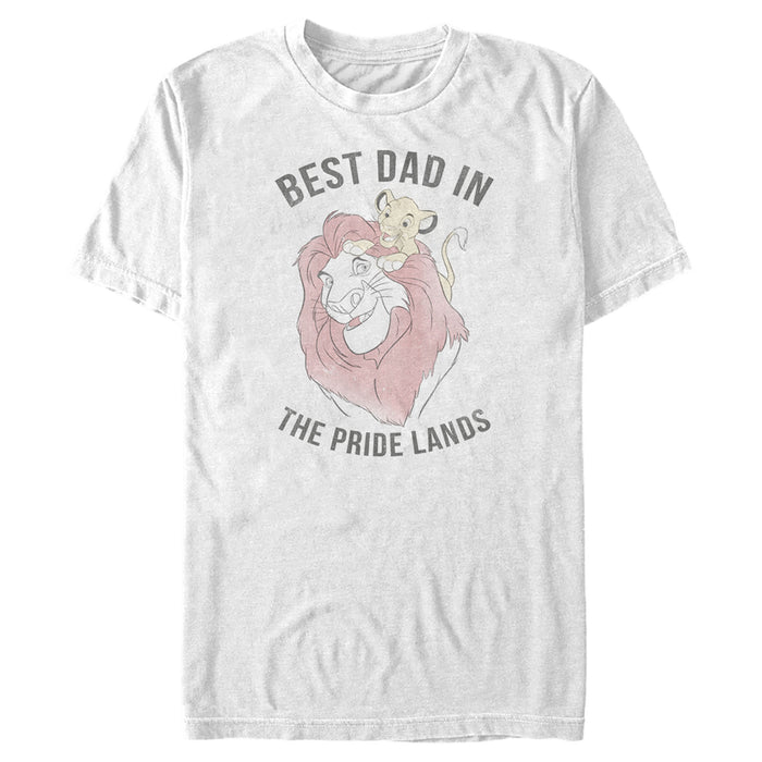 Fifth Sun Men's Lion King Best Dad In Pride Land T-Shirt