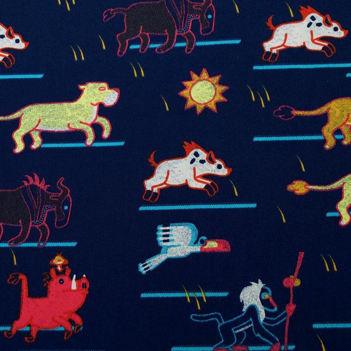 Fifth Sun Men's Lion King Character Stampede Button Down Shirt