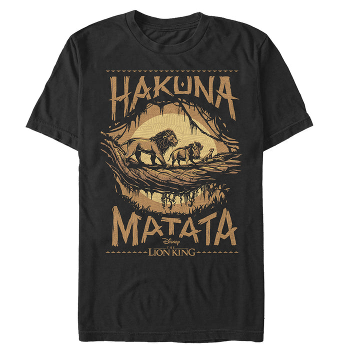 Fifth Sun Men's Lion King Hakuna Matata Jungle Trio T-Shirt