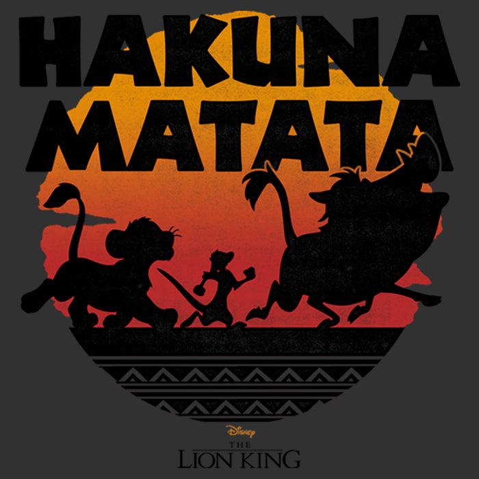 Fifth Sun Men's Lion King Hakuna Matata Sunset Circle T-Shirt
