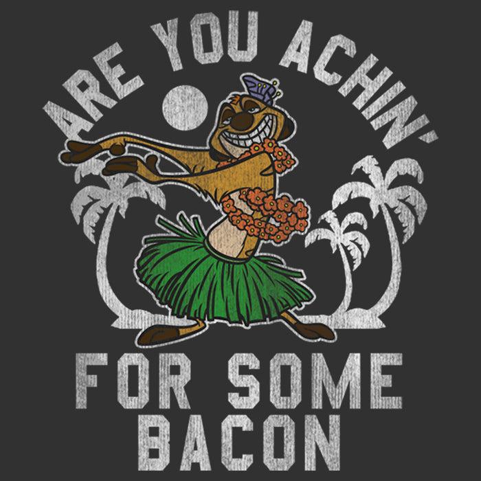 Fifth Sun Men's Lion King Timon Achin' For Bacon T-Shirt