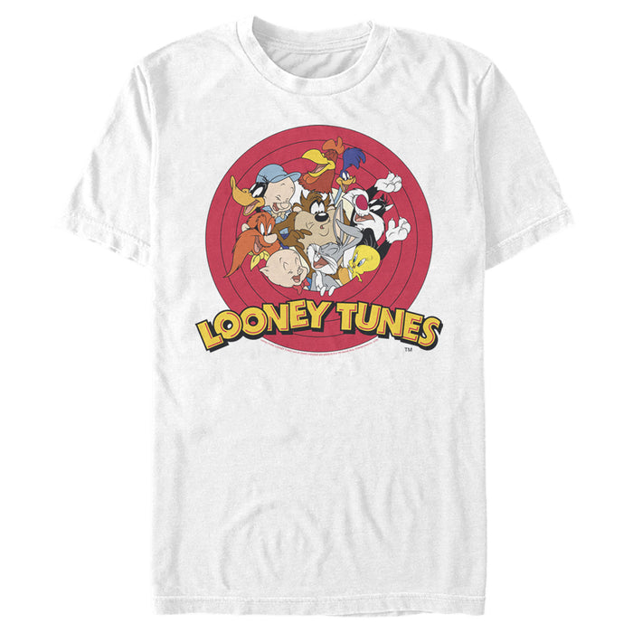 fifth sun Men's Looney Tunes Character Classic Circle T-Shirt