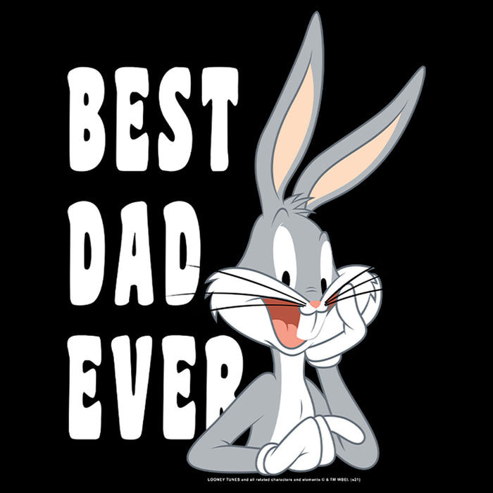 Fifth Sun Men's Looney Tunes Father's Day Bugs Bunny Best Dad Ever T-Shirt
