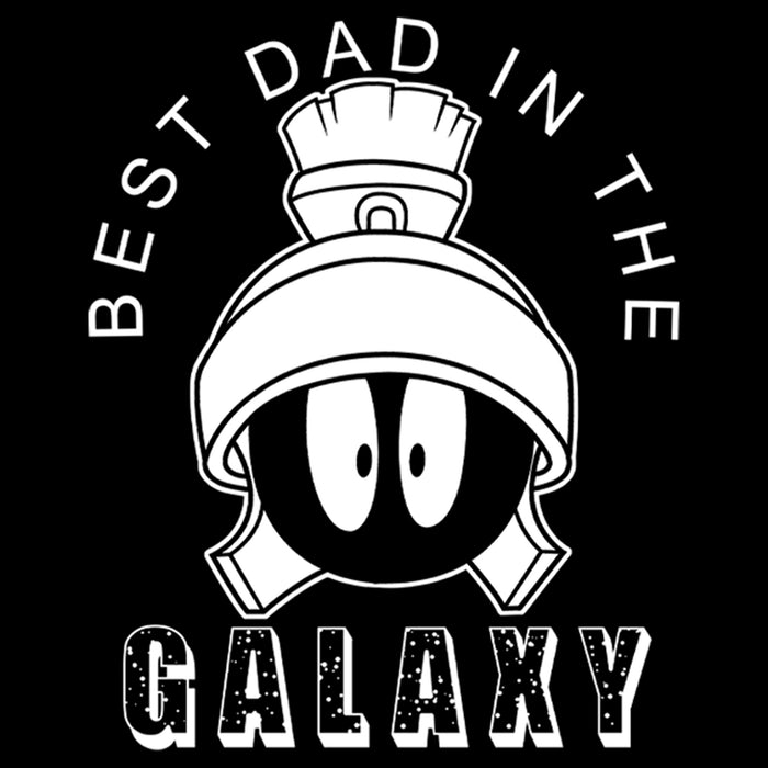 Fifth Sun Men's Looney Tunes Father's Day Marvin The Martian Best Dad T-Shirt