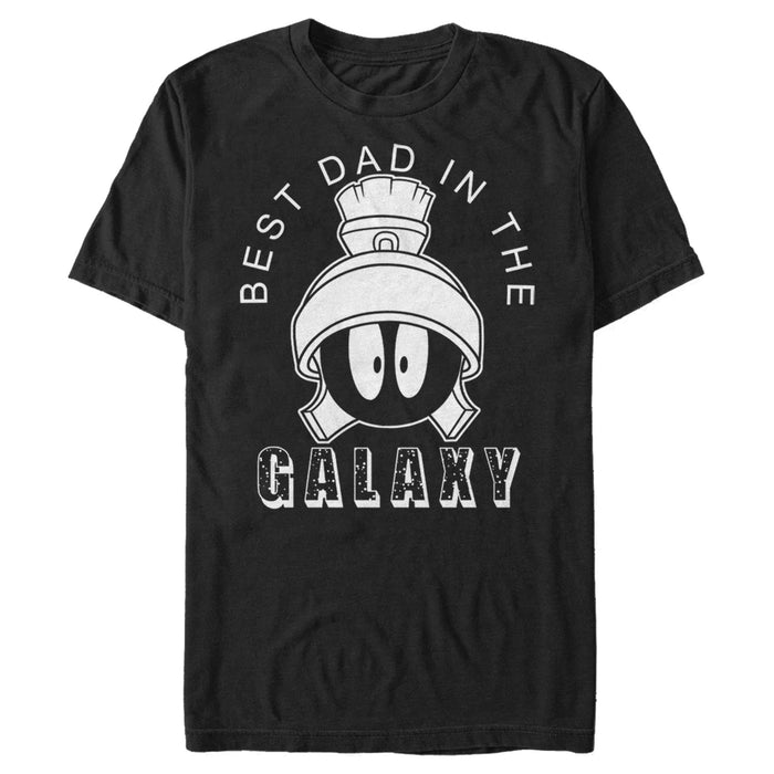 fifth sun Men's Looney Tunes Father's Day Marvin the Martian Best Dad T-Shirt