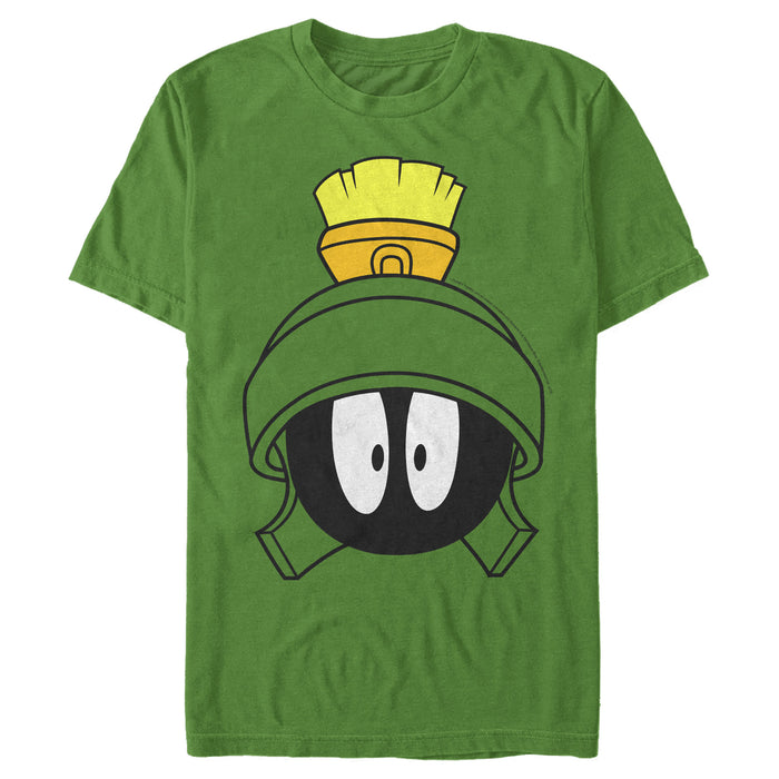 fifth sun Men's Looney Tunes Marvin the Martian Helmet T-Shirt