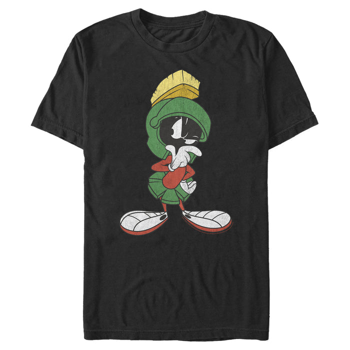 fifth sun Men's Looney Tunes Marvin the Martian Thinking T-Shirt