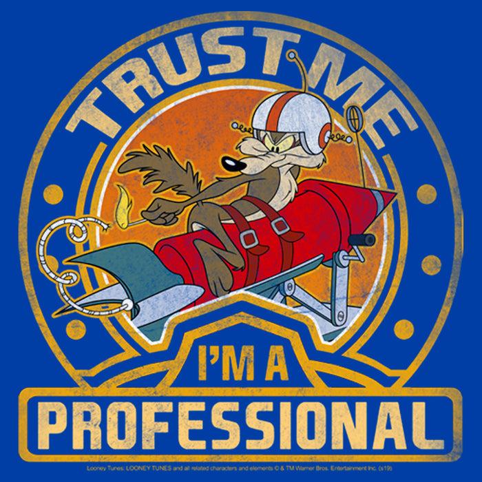 Fifth Sun Men's Looney Tunes Wile E. Coyote Professional T-Shirt