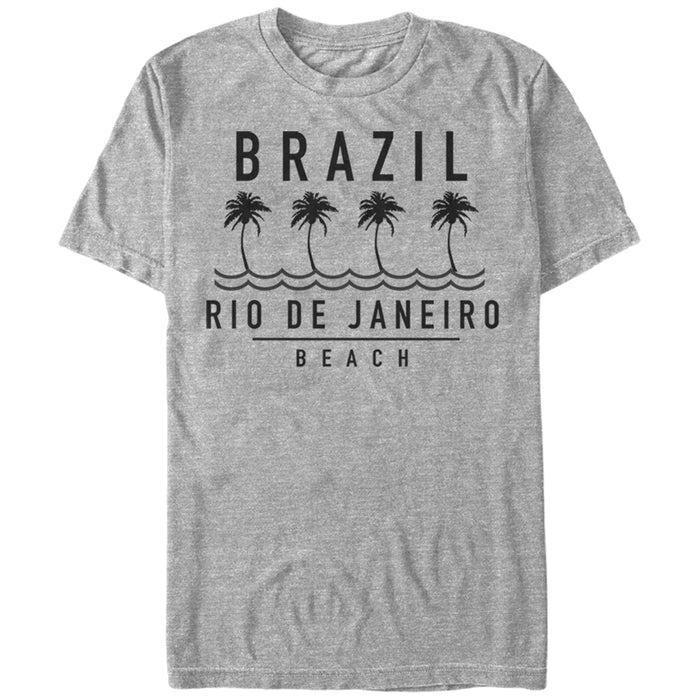 fifth sun Men's Lost Gods Brazil Rio de Janeiro Beach T-Shirt