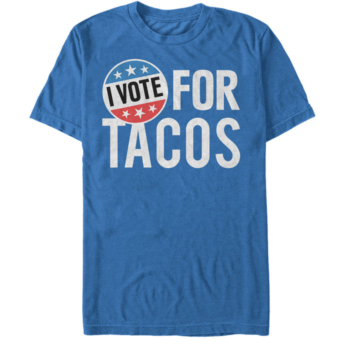 fifth sun Men's Lost Gods Election I Vote for Tacos T-Shirt