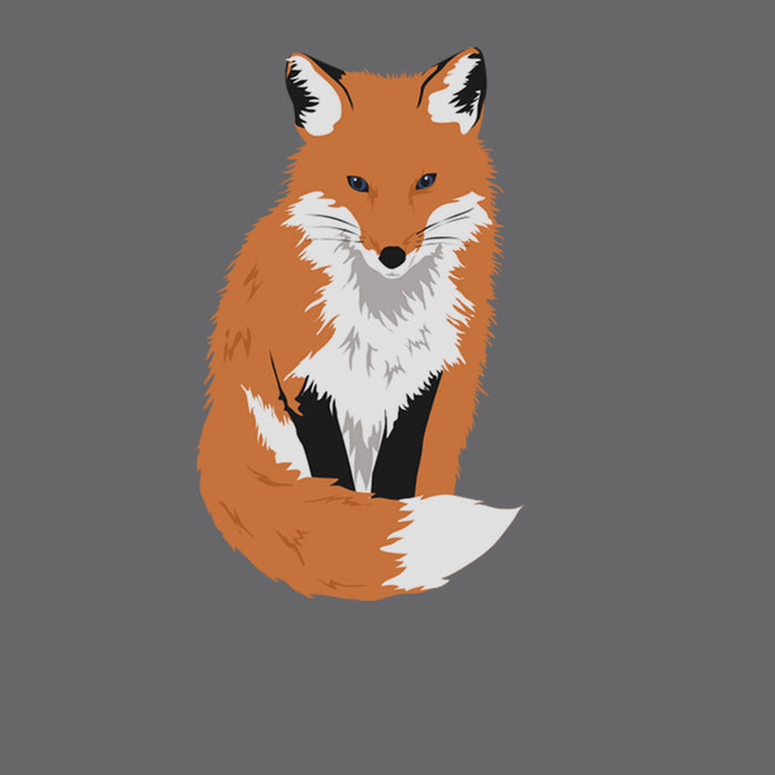 Fifth Sun Men's Lost Gods Furry Fox Pull Over Hoodie